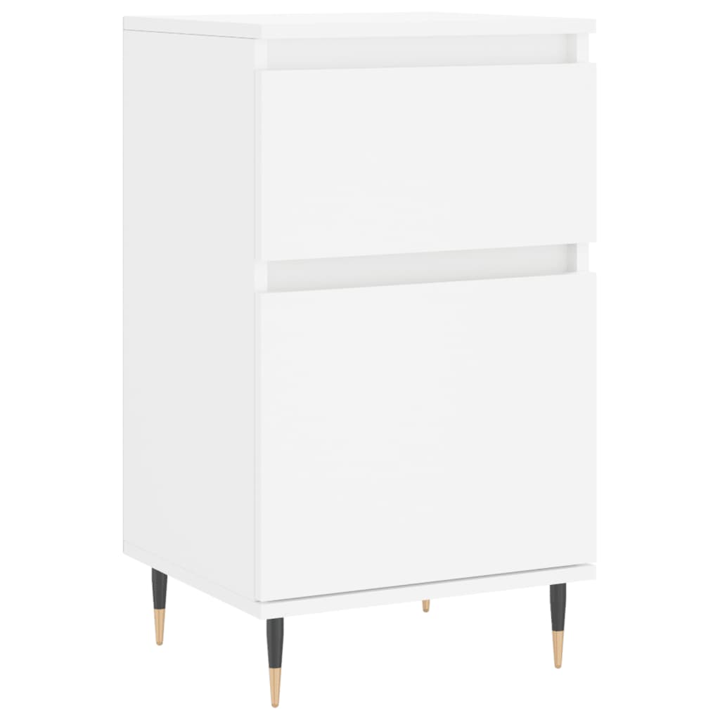 Sideboards 2 Stk. Weiß 40x35x70 cm Holzwerkstoff - Pazzar.ch