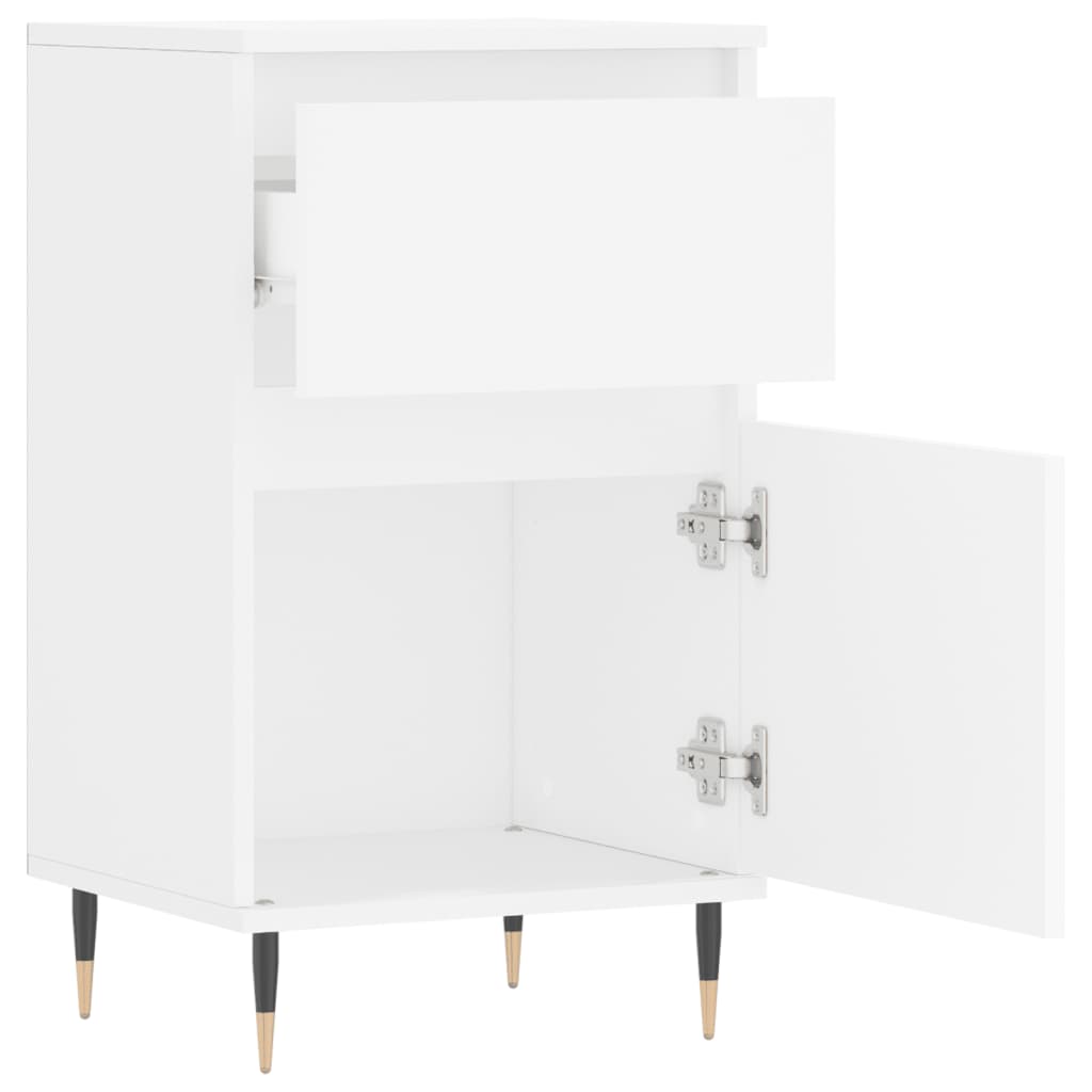 Sideboards 2 Stk. Weiß 40x35x70 cm Holzwerkstoff - Pazzar.ch