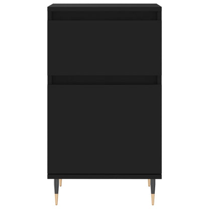 Sideboards 2 Stk. Schwarz 40x35x70 cm Holzwerkstoff - Pazzar.ch