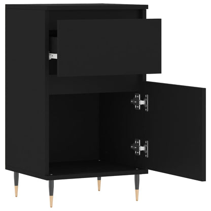 Sideboards 2 Stk. Schwarz 40x35x70 cm Holzwerkstoff - Pazzar.ch