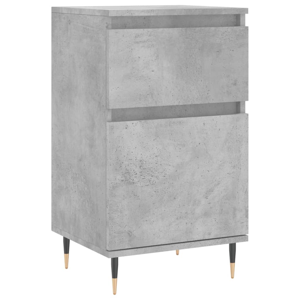 Sideboards 2 Stk. Betongrau 40x35x70 cm Holzwerkstoff - Pazzar.ch