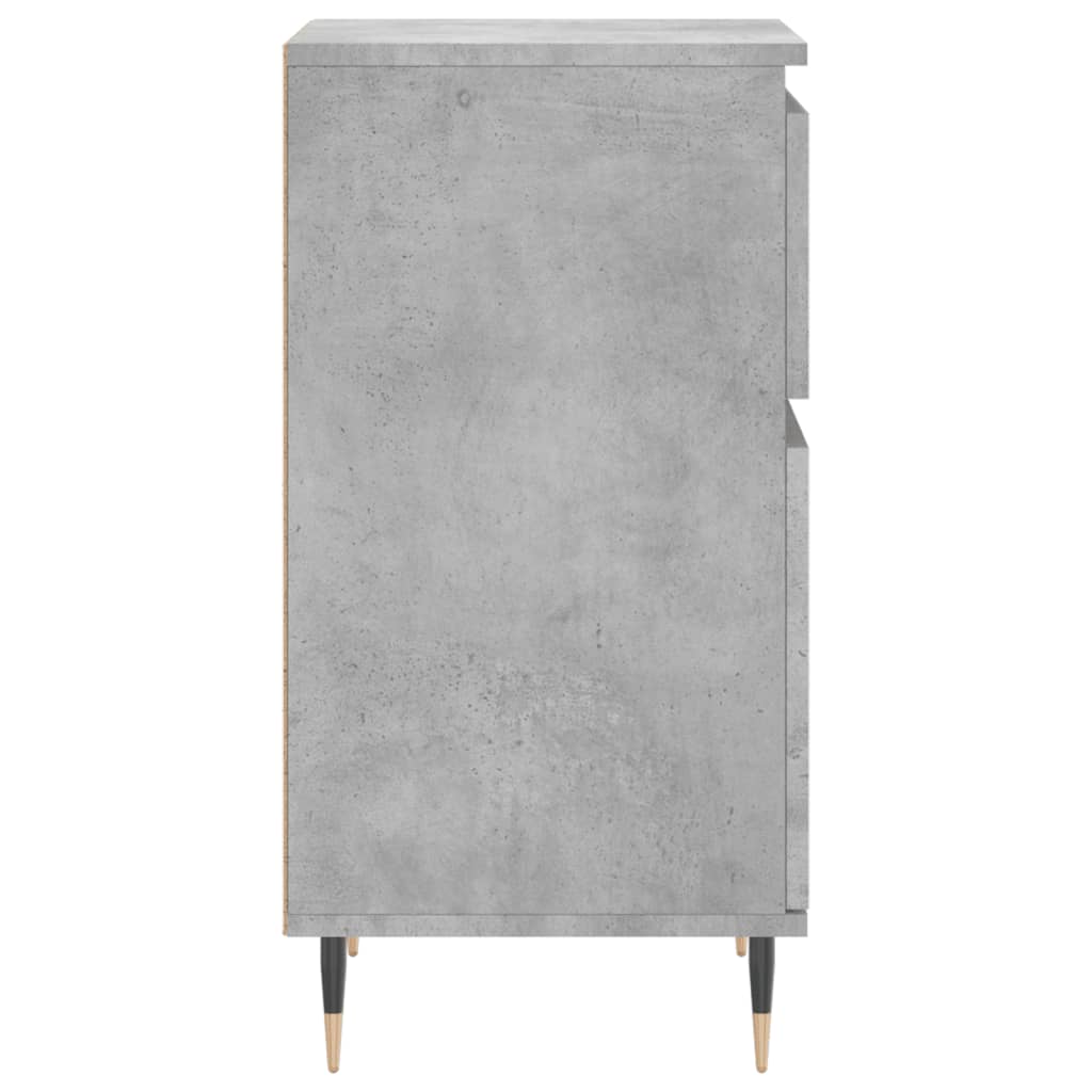 Sideboards 2 Stk. Betongrau 40x35x70 cm Holzwerkstoff - Pazzar.ch