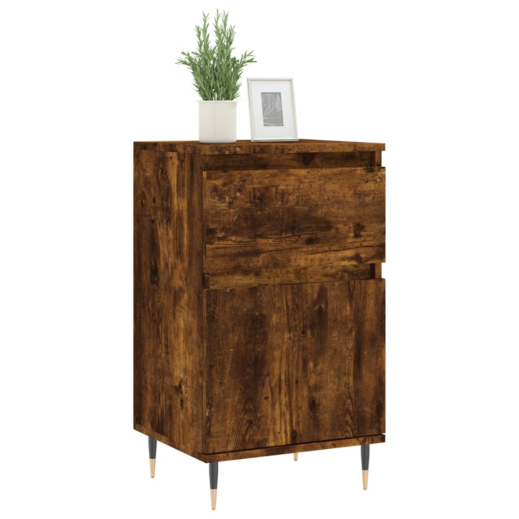 Sideboards 2 Stk. Räuchereiche 40x35x70 cm Holzwerkstoff - Pazzar.ch