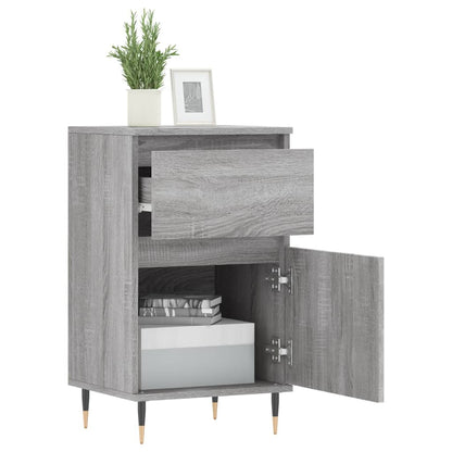 Sideboards 2 Stk. Grau Sonoma 40x35x70 cm Holzwerkstoff - Pazzar.ch