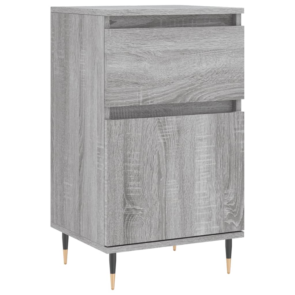 Sideboards 2 Stk. Grau Sonoma 40x35x70 cm Holzwerkstoff - Pazzar.ch