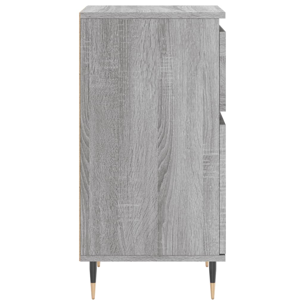 Sideboards 2 Stk. Grau Sonoma 40x35x70 cm Holzwerkstoff - Pazzar.ch