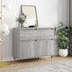 Sideboards 2 Stk. Grau Sonoma 40x35x70 cm Holzwerkstoff