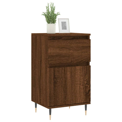 Sideboard Braun Eichen-Optik 40x35x70 cm Holzwerkstoff - Pazzar.ch