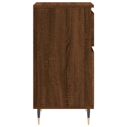 Sideboards 2 Stk. Braun Eichen-Optik 40x35x70 cm Holzwerkstoff - Pazzar.ch
