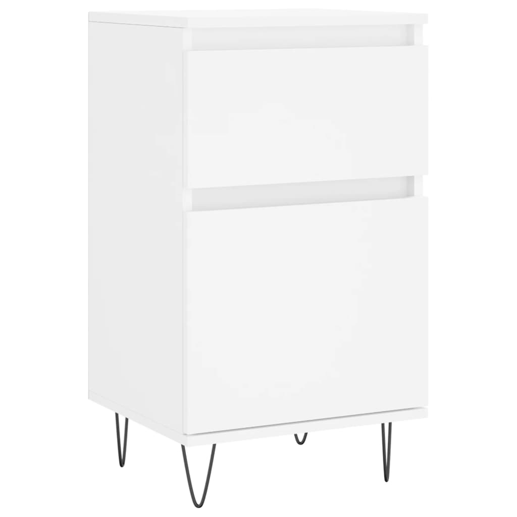 Sideboards 2 Stk. Weiß 40x35x70 cm Holzwerkstoff - Pazzar.ch