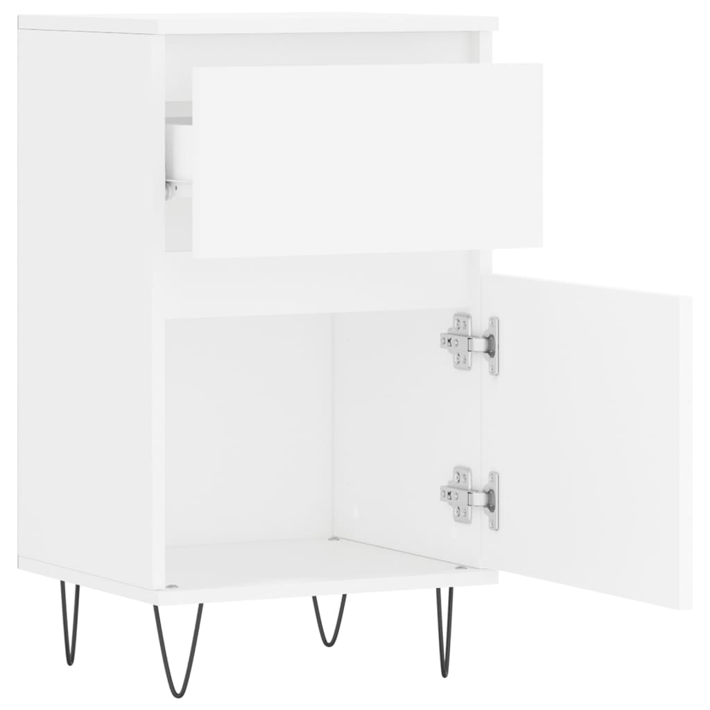 Sideboards 2 Stk. Weiß 40x35x70 cm Holzwerkstoff - Pazzar.ch