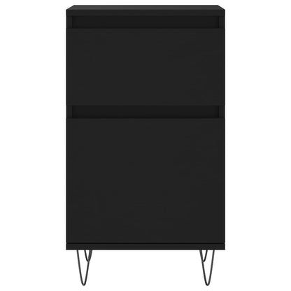 Sideboards 2 Stk. Schwarz 40x35x70 cm Holzwerkstoff - Pazzar.ch