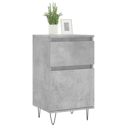 Sideboards 2 Stk. Betongrau 40x35x70 cm Holzwerkstoff - Pazzar.ch