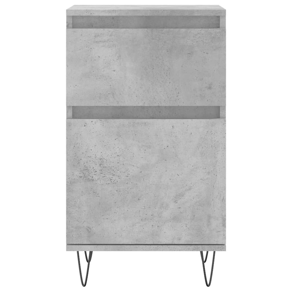 Sideboards 2 Stk. Betongrau 40x35x70 cm Holzwerkstoff - Pazzar.ch