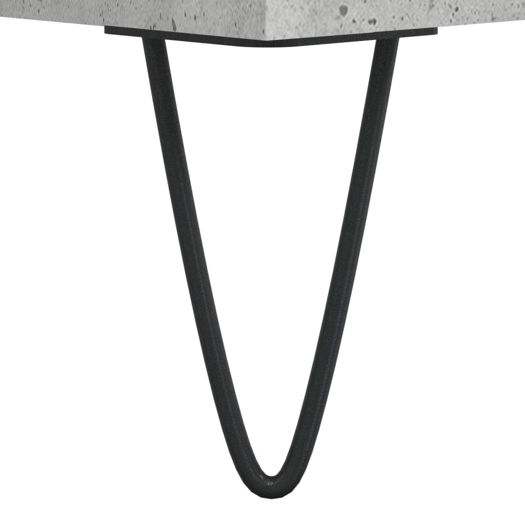 Sideboards 2 Stk. Betongrau 40x35x70 cm Holzwerkstoff - Pazzar.ch