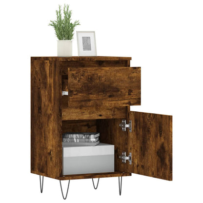 Sideboards 2 Stk. Räuchereiche 40x35x70 cm Holzwerkstoff - Pazzar.ch