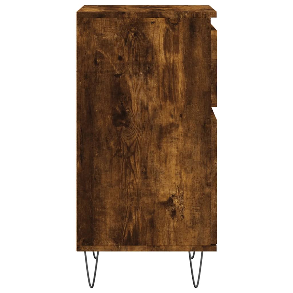 Sideboards 2 Stk. Räuchereiche 40x35x70 cm Holzwerkstoff - Pazzar.ch