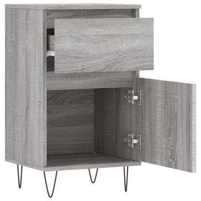 Sideboards 2 Stk. Grau Sonoma 40x35x70 cm Holzwerkstoff - Pazzar.ch