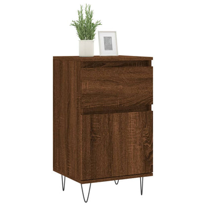 Sideboards 2 Stk. Braun Eichen-Optik 40x35x70 cm Holzwerkstoff - Pazzar.ch