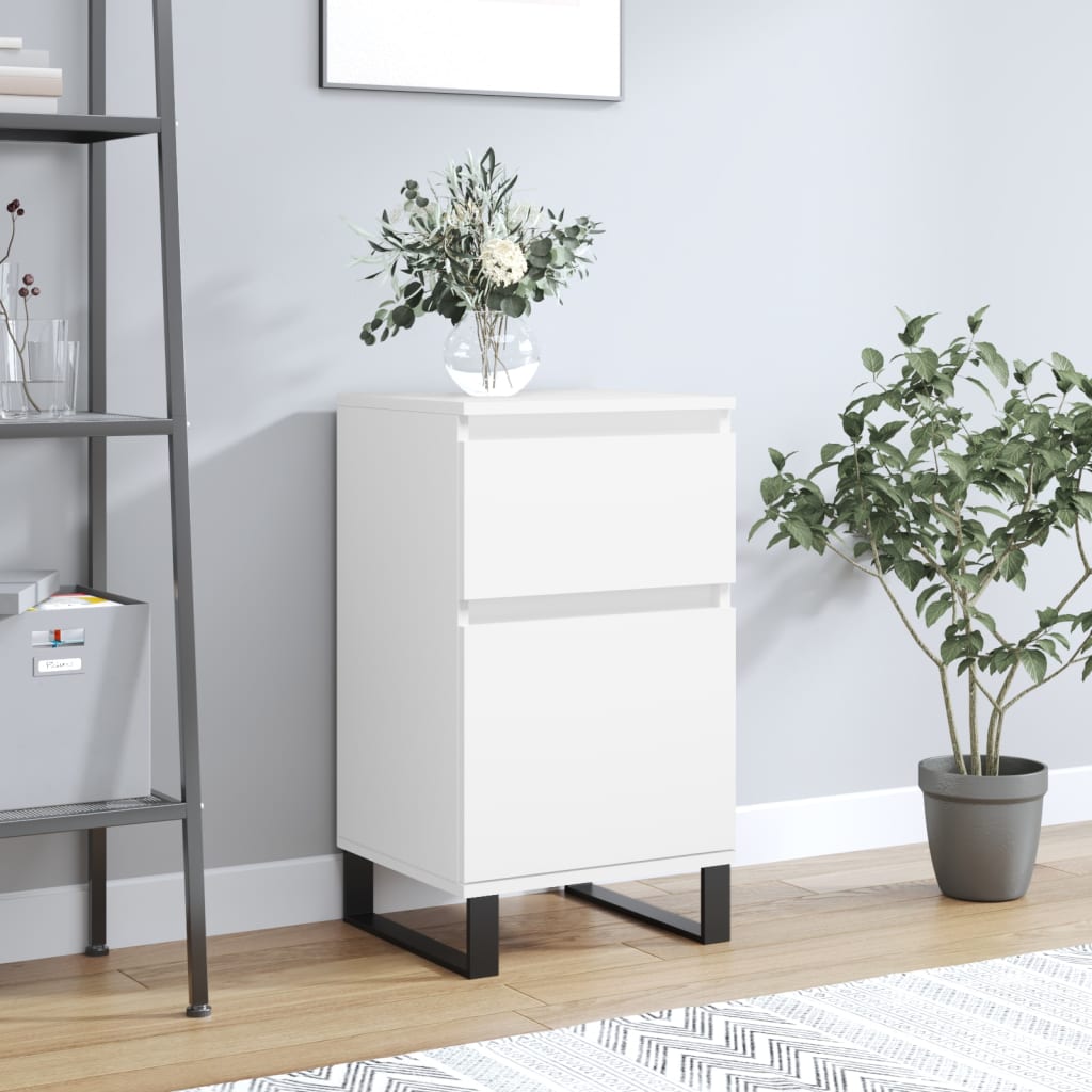 Sideboard Weiß 40x35x70 cm Holzwerkstoff - Pazzar.ch