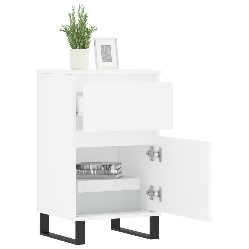 Sideboards 2 Stk. Weiß 40x35x70 cm Holzwerkstoff - Pazzar.ch