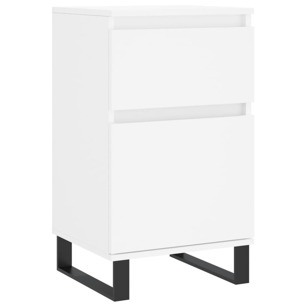 Sideboards 2 Stk. Weiß 40x35x70 cm Holzwerkstoff - Pazzar.ch