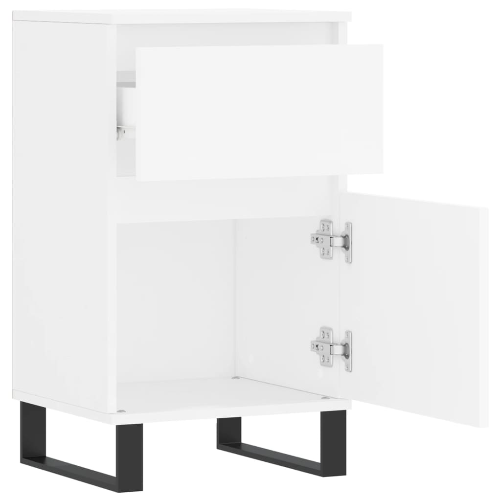 Sideboards 2 Stk. Weiß 40x35x70 cm Holzwerkstoff - Pazzar.ch