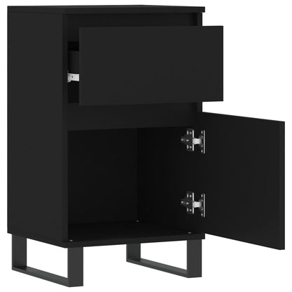 Sideboards 2 Stk. Schwarz 40x35x70 cm Holzwerkstoff - Pazzar.ch