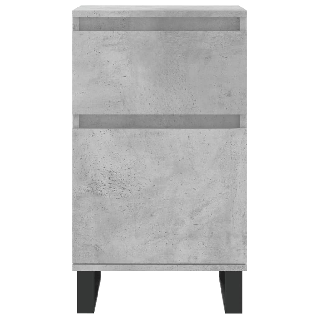 Sideboards 2 Stk. Betongrau 40x35x70 cm Holzwerkstoff - Pazzar.ch
