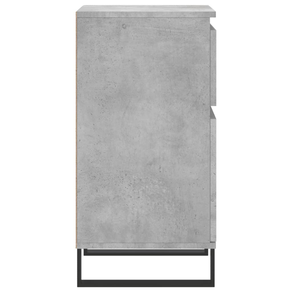 Sideboards 2 Stk. Betongrau 40x35x70 cm Holzwerkstoff - Pazzar.ch