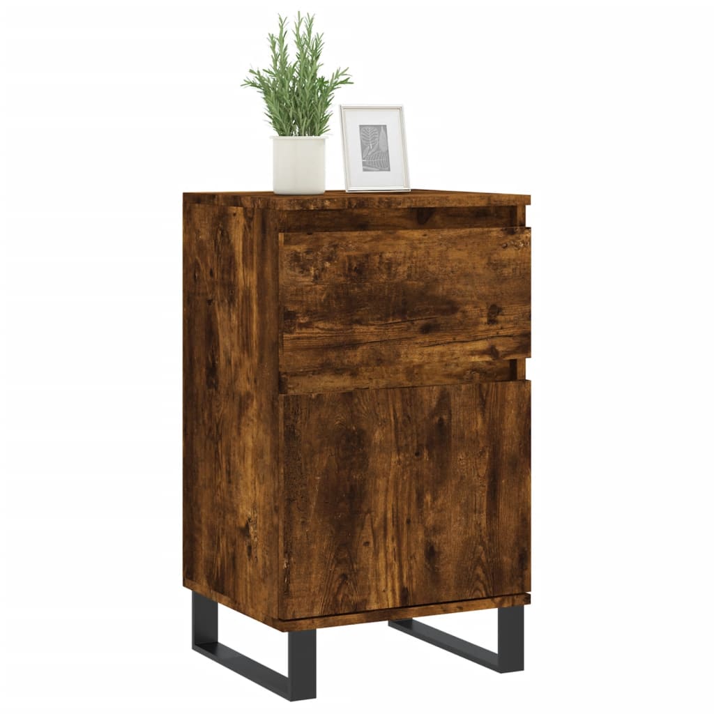 Sideboards 2 Stk. Räuchereiche 40x35x70 cm Holzwerkstoff - Pazzar.ch