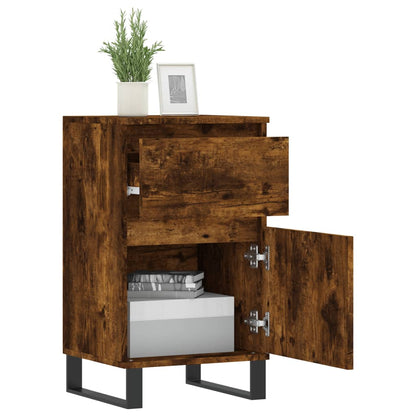Sideboards 2 Stk. Räuchereiche 40x35x70 cm Holzwerkstoff - Pazzar.ch