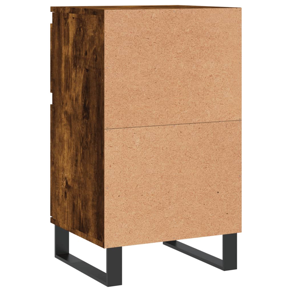 Sideboards 2 Stk. Räuchereiche 40x35x70 cm Holzwerkstoff - Pazzar.ch