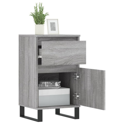 Sideboards 2 Stk. Grau Sonoma 40x35x70 cm Holzwerkstoff - Pazzar.ch