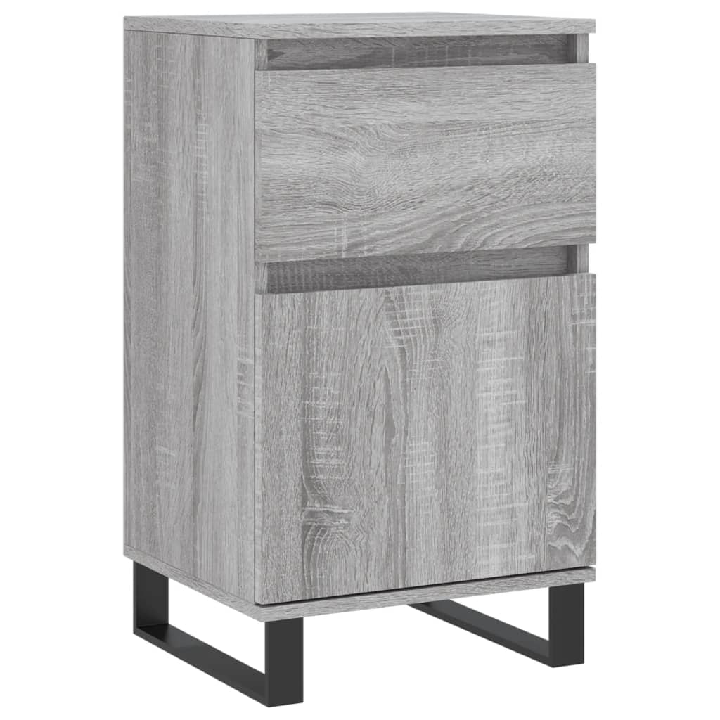 Sideboards 2 Stk. Grau Sonoma 40x35x70 cm Holzwerkstoff - Pazzar.ch