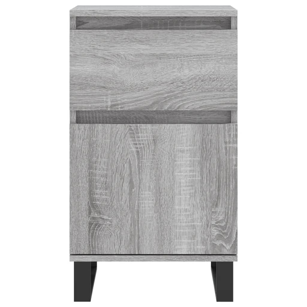 Sideboards 2 Stk. Grau Sonoma 40x35x70 cm Holzwerkstoff - Pazzar.ch