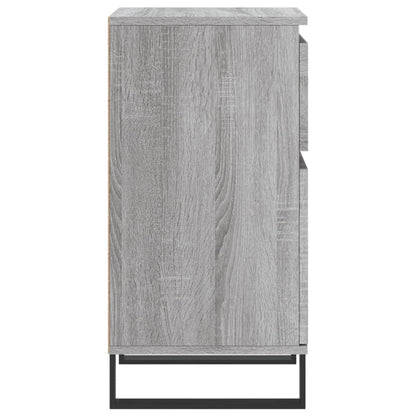 Sideboards 2 Stk. Grau Sonoma 40x35x70 cm Holzwerkstoff - Pazzar.ch