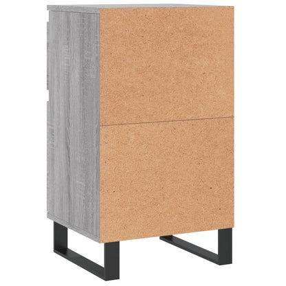 Sideboards 2 Stk. Grau Sonoma 40x35x70 cm Holzwerkstoff - Pazzar.ch