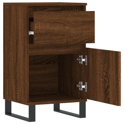 Sideboards 2 Stk. Braun Eichen-Optik 40x35x70 cm Holzwerkstoff - Pazzar.ch