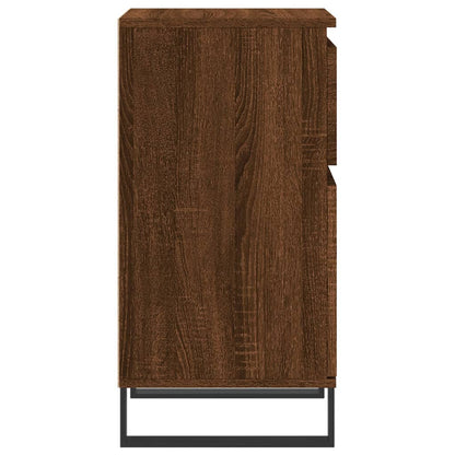 Sideboards 2 Stk. Braun Eichen-Optik 40x35x70 cm Holzwerkstoff - Pazzar.ch