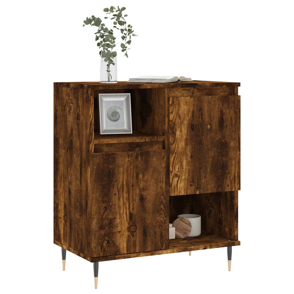Sideboard Räuchereiche 60x35x70 cm Holzwerkstoff - Pazzar.ch