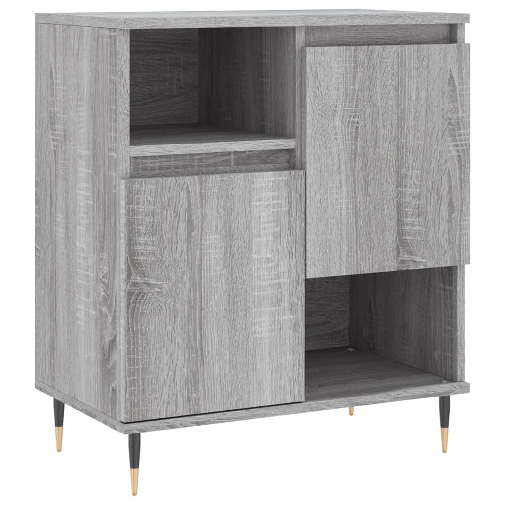 Sideboard Grau Sonoma 60x35x70 cm Holzwerkstoff - Pazzar.ch
