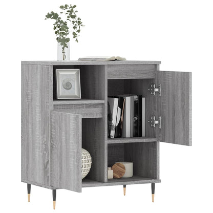 Sideboard Grau Sonoma 60x35x70 cm Holzwerkstoff - Pazzar.ch