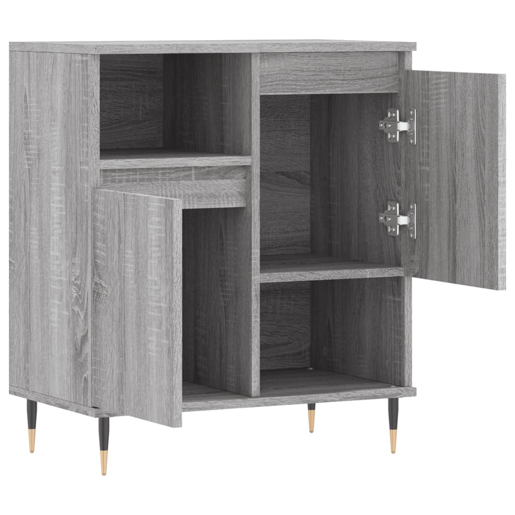 Sideboard Grau Sonoma 60x35x70 cm Holzwerkstoff - Pazzar.ch