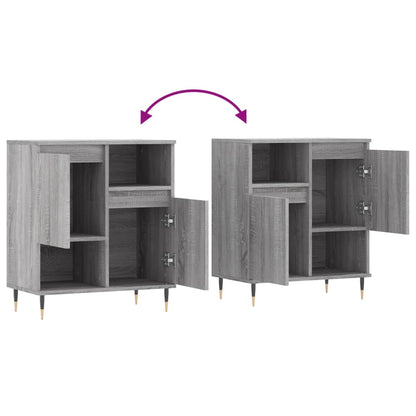 Sideboard Grau Sonoma 60x35x70 cm Holzwerkstoff - Pazzar.ch