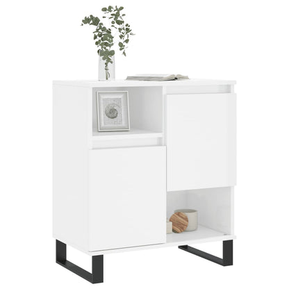 Sideboard Hochglanz-Weiß 60x35x70 cm Holzwerkstoff - Pazzar.ch