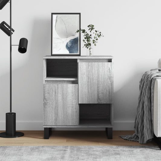 Sideboard Grau Sonoma 60x35x70 cm Holzwerkstoff - Pazzar.ch