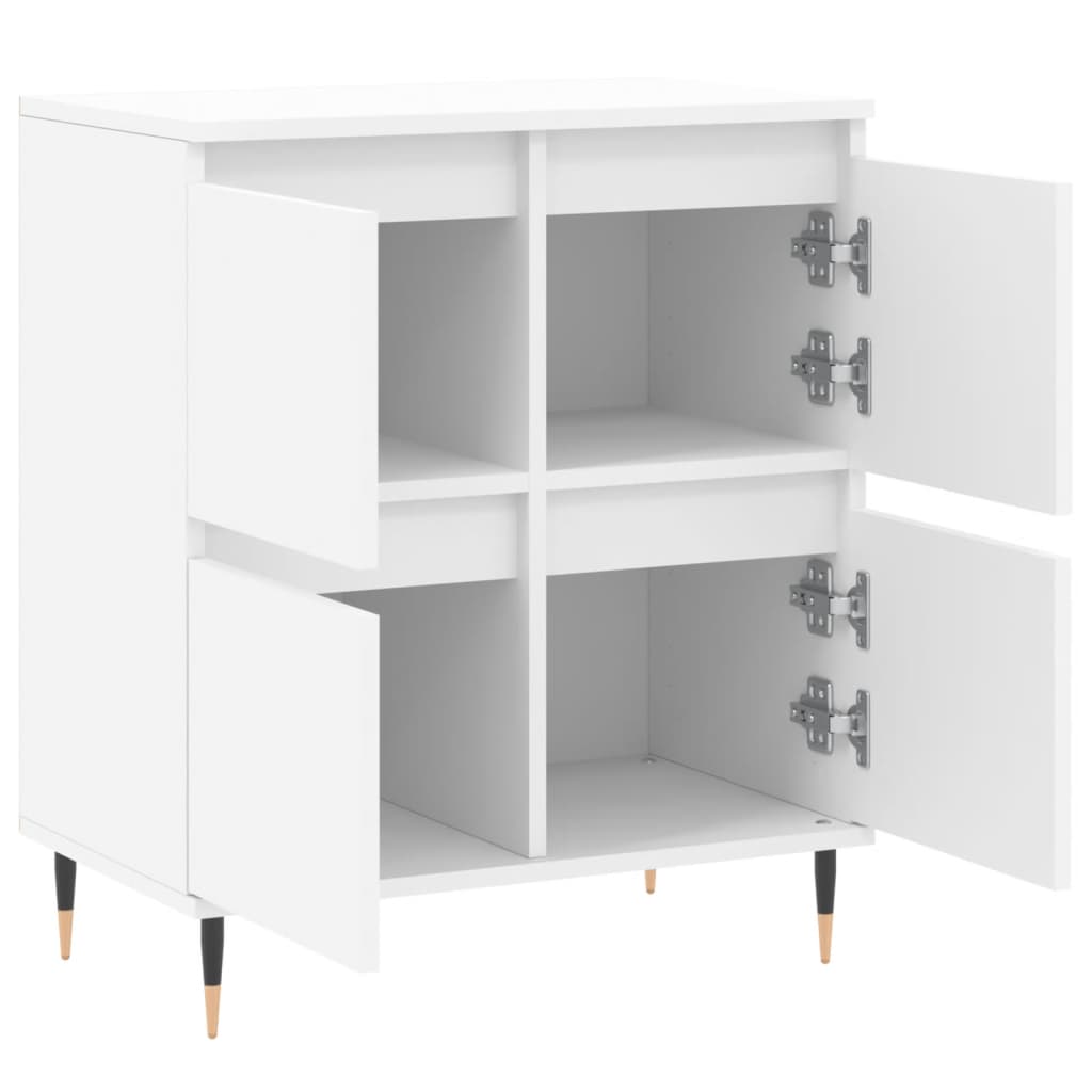 Sideboard Weiß 60x35x70 cm Holzwerkstoff - Pazzar.ch