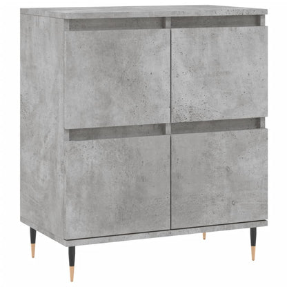 Sideboard Betongrau 60x35x70 cm Holzwerkstoff - Pazzar.ch