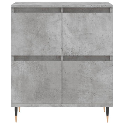 Sideboard Betongrau 60x35x70 cm Holzwerkstoff - Pazzar.ch